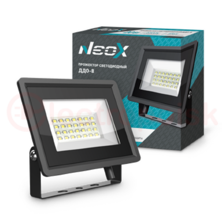 Прожектор светодиодный ДДО-8 20Вт 6500К 2000Лм 100лм/Вт IP65 NEOX