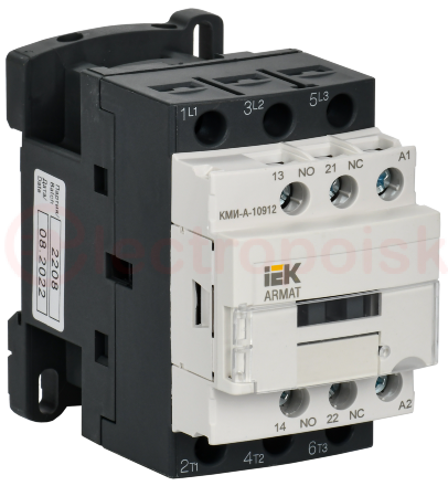 ARMAT Контактор КМИ-А-10912 LC1D 9А 230В/АС3 1НО/1НЗ IEK