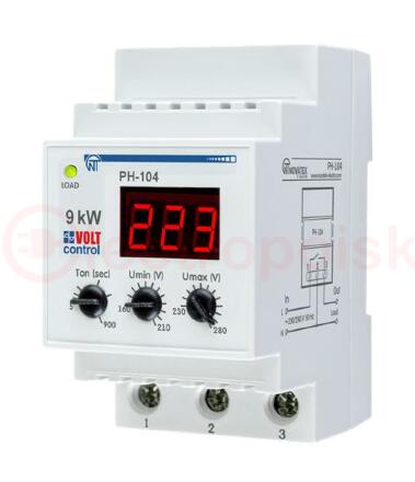 Реле напряжения РН-104 40А DIN