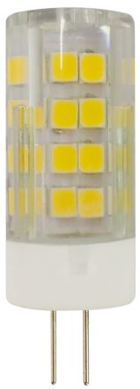 Лампа светодиодная LED JC-3,5W-220V-CER-827-G4 (диод, капсула, 3,5Вт, тепл, G4) ЭРА (100/1000/30000) ЭРА