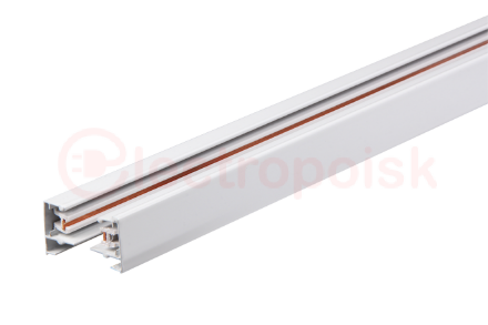 Шинопровод белый 3м PTR 3M-BL без токоподвода и   заглушки JazzWay