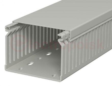 Распределительный кабельный канал LK4 60x80x2000 мм (ПВХ, серый)