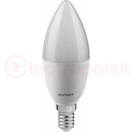 Лампа светодиодная 12вт OLL-C37-12-230-6.5K-E14-FR