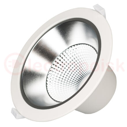 Светильник LTD-LEGEND-R175-20W Warm3000 (WH, 50 deg) (ARL, IP20 Металл, 3 года)