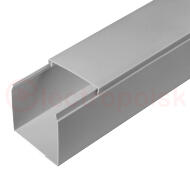 Кабель-канал серый RAL 7035 2-й замок в п/э 60х60 мм (24м/уп) Кабель-канал серый RAL 7035 2-й замок в п/э 60х60 мм (24м/уп)