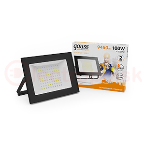 Прожектор светодиодный ДО-100 Вт 9450 Лм 3000К IP65 175-265 В черный LED Elementary Gauss