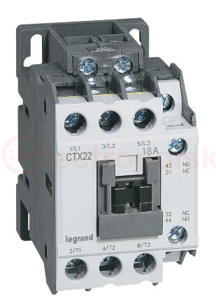 CTX3 Контактор 3п 18А 1НО1НЗ 230В AC