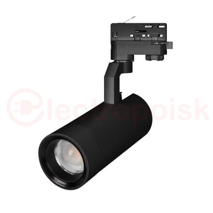 Светильник трековый LGD-GELIOS-4TR-R80-30W Day4000 (BK, 20-60 deg, 230V) (ARL, IP20 Металл, 3 года)