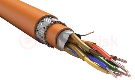 Кабель RS-485 1х2х1,13 Кнг(А)-FRLS оранжевый (200м)