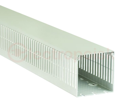 Короб перфорированный серый TD 50x37.5 QUADRO