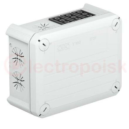 Коробка распределительная T100 150x116x67 с разъемами Wieland