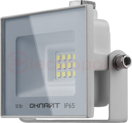 Прожектор светодиодный ДО-10w OFL-10-6K-WH-IP65-LED