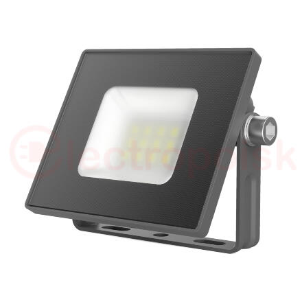 Прожектор светодиодный ДО 10 Вт 820 лм 6500К AC 220В IP65 78х60х27мм Basic Gauss