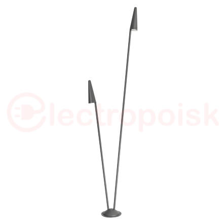 Светильник LGD-CONO-BOLL-H2000-2x7W Warm3000 (DG, 36 deg, 230V) (Arlight, IP65 Металл, 3 года)
