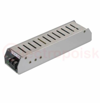 Драйвер светодиодный LED 12V8,3A=100W IP20 1 г.гар. Jazzway