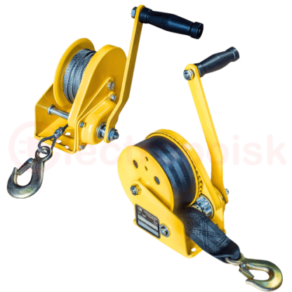 Лебедка ручная с тормозом LRTL 1200
