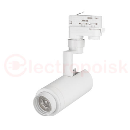 Светильник трековый LGD-ZEUS-4TR-R67-10W Warm3000 (WH, 20-60 deg, 230V) (ARL, IP20 Металл, 5 лет)