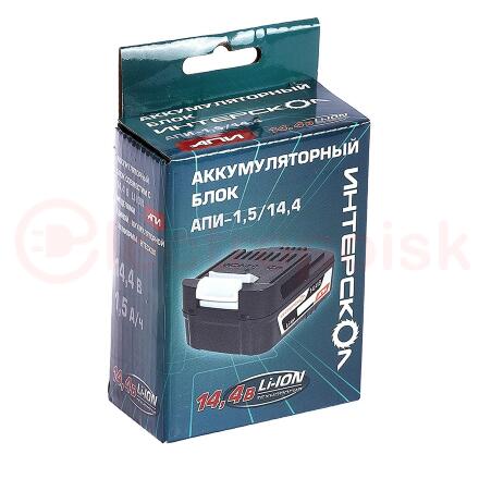 АПИ-1,5/14,4 аккум. блок 1,5А/ч, 14,4В, Li-ion