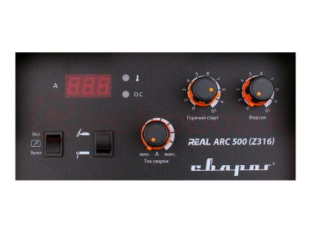 Инвертор сварочный ARC 500 ''REAL'' (Z316) НАКС РФ