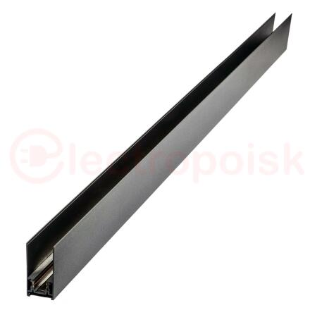 Шинопровод осветительный UBX-MMS4/35 BLACK 200 магнитный, тип M, 2м. Накладной. Черный. ТМ Uniel