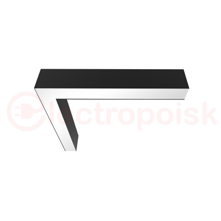 Светильник светодиодный ДПО/ДСО-20Вт 3000К X-Line Черный