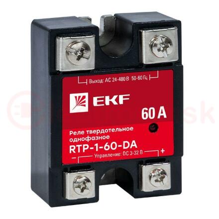 Реле твердотельное однофазное RTP-60-DA  EKF