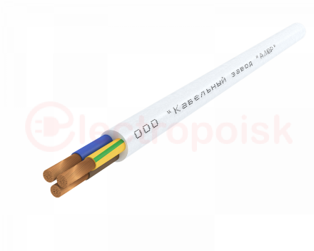 Провод ПВС 2х10.0+1х10.0-380/660 (Б. бар)