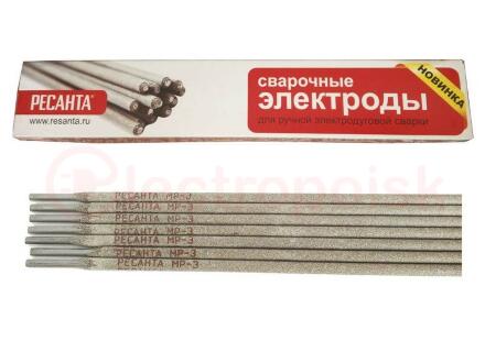 Электроды МР-3 Ф4.0 Пачка 3 кг