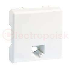Розетка телефонная RJ-12, S27, белый