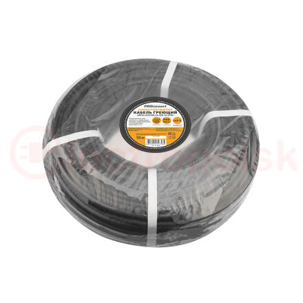 Кабель греющий саморегулирующийся PROconnect SRF24-2CR/SRL24-2CR, экранированный, 24 Вт/1 м, 50 м
