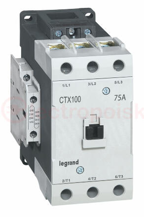 Контактор CTX3 100 3P 75A 2но2нз ~380В