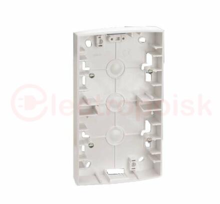 Коробка наружной установки на 2 поста,  89х158х37 mm, S82, сл.кость