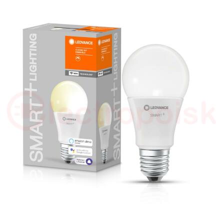 Лампа светодиодная диммируемая LEDVANCE SMART+ груша, 9Вт (замена 60 Вт), RGBW