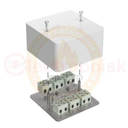 Коробка огнестойкая для к/к 40-0460-FR2.5-6 Е15-Е120 85х85х45