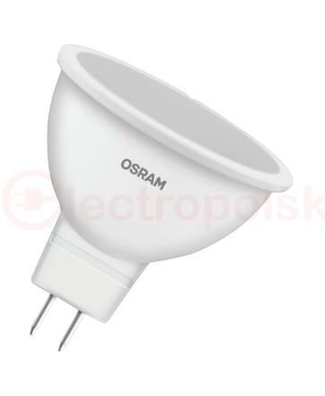 Лампа светодиодная LED 6 Вт GU5.3 3000К 480Лм спот 220 В (замена 50Вт) OSRAM