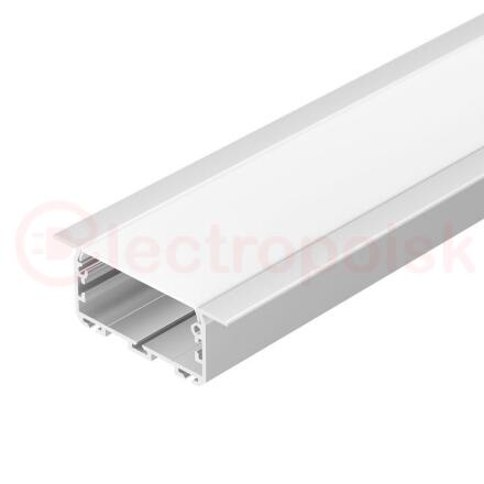 Профиль KLUS-POWER-W50-FS-2000 ANOD (ARL, Алюминий)