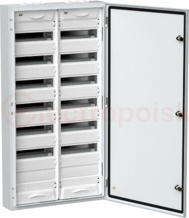 TITAN 5 Корпус металлический ЩРн-168 (2х84) 1085х570х140 IP54 белый